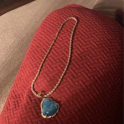 Gold Plated Chain With Charm