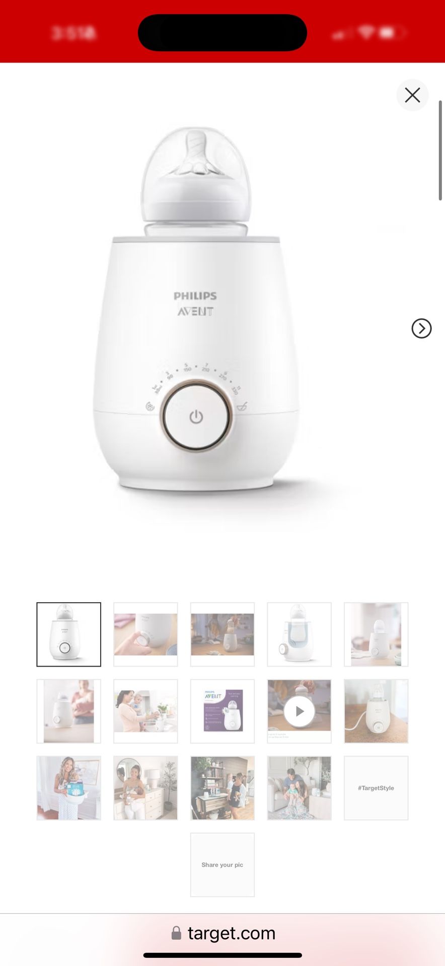 Baby Bottle Warmer