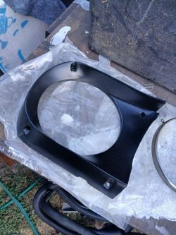 Mustang headlight housing passenger side 64-66