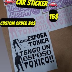 Car Vinyl Sticker 