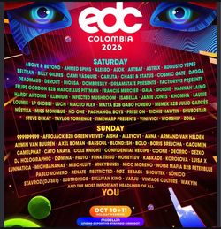 EDC Columbia VIP