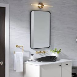 Kohler Mirrors modern black matte brand new in box