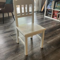 Small White Desk/Vanity Chair