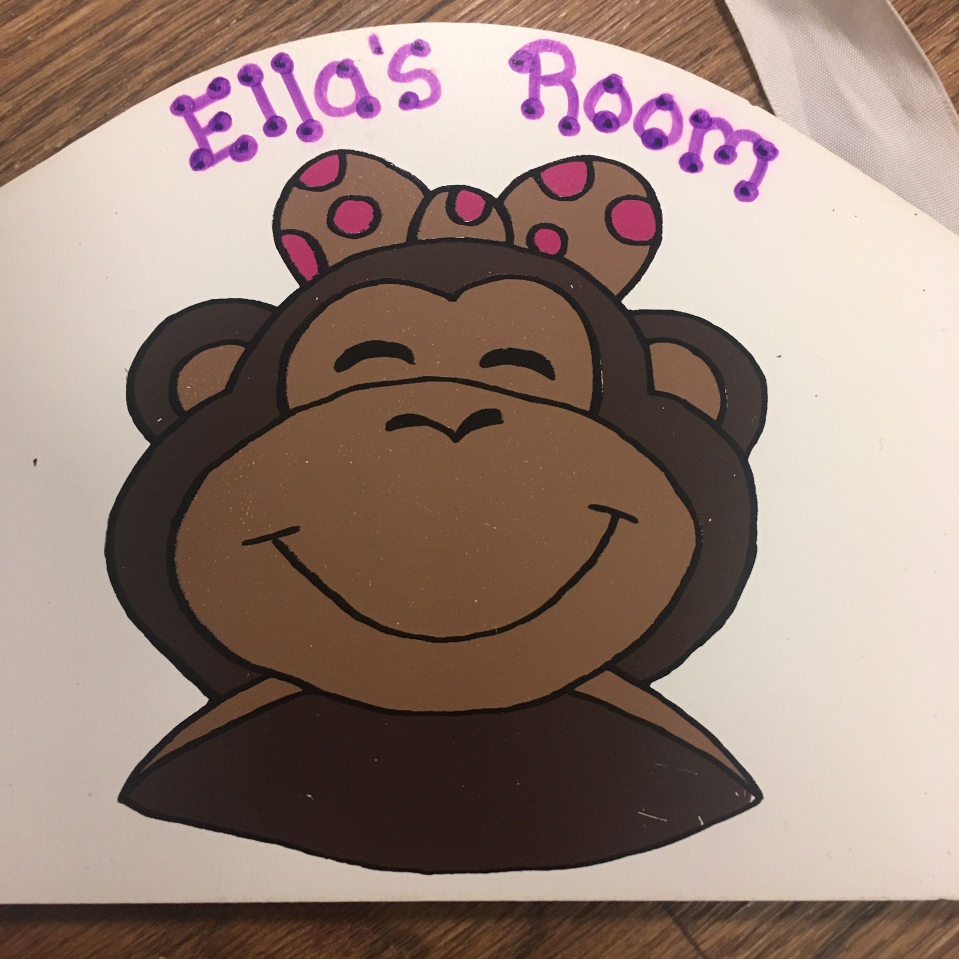 Ella room sign