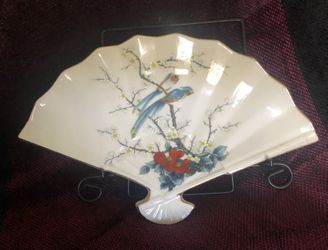 Fan Shaped Dish from Japan