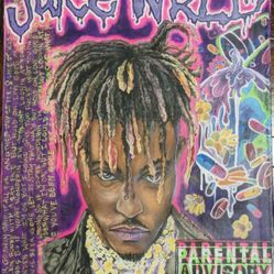 Juice Wrld Painting