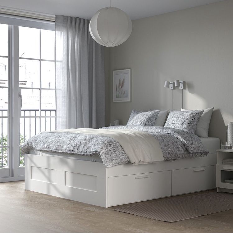 King Size Bed Frame,mattress & Gel Topper
