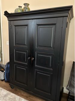 Ethan Allen Storage Cabinet/Computer Desk