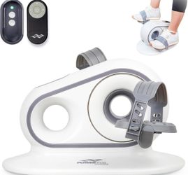 Power Legs Elliptical - Under Desk Elliptical Motorized Pedal Exerciser - Mini Elliptical Stepper - Under Desk Bike Pedal Leg Exerciser While Sitting 