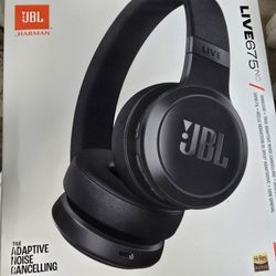 JBL - Tune 670NC Adaptive Noise Cancelling Wireless On-Ear Headphone - Black