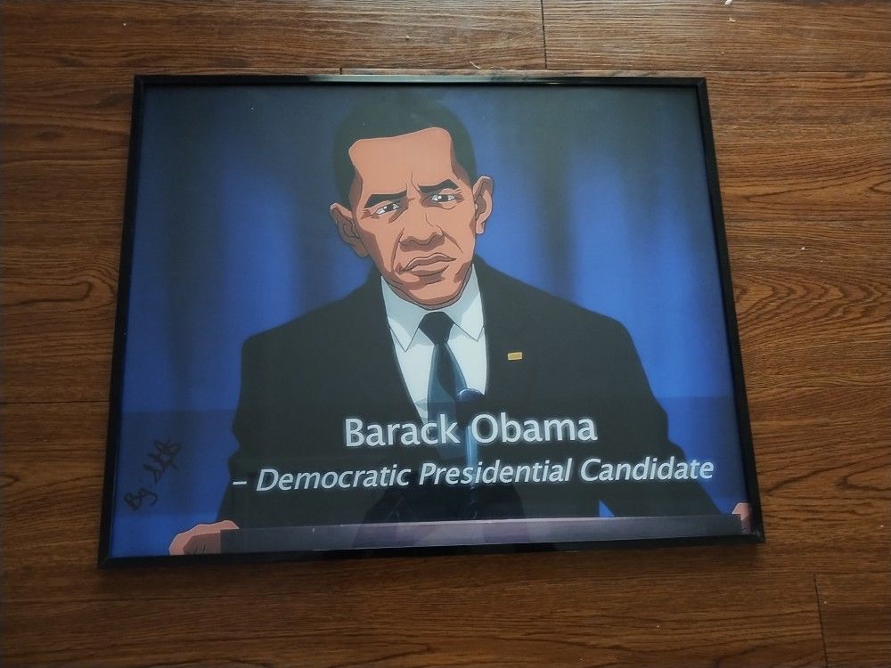 Cartoon Version Of President Obama