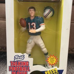 Talking Football Player Collectible Action Figure 