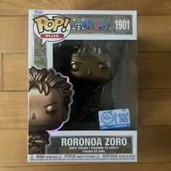 Funko Pop One Piece Roronoa Zoro Statue (Bronze)