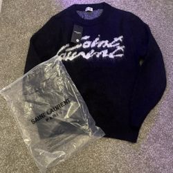 Saint Laurent Men/women Knit Sweater 