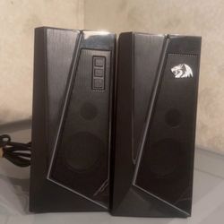 Red Dragon Desktop Speakers 