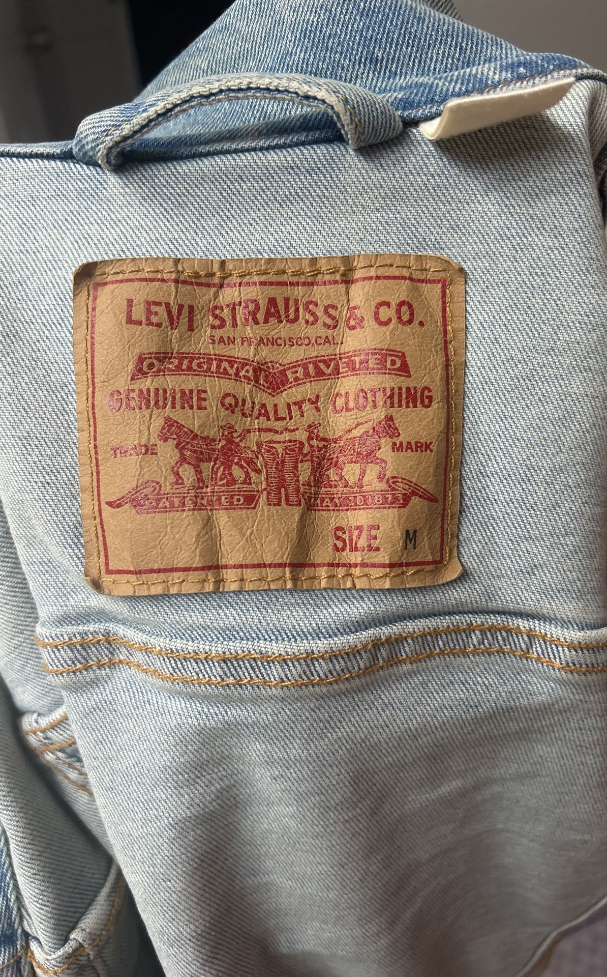 Levi’s Medium Denim Jean Jacket