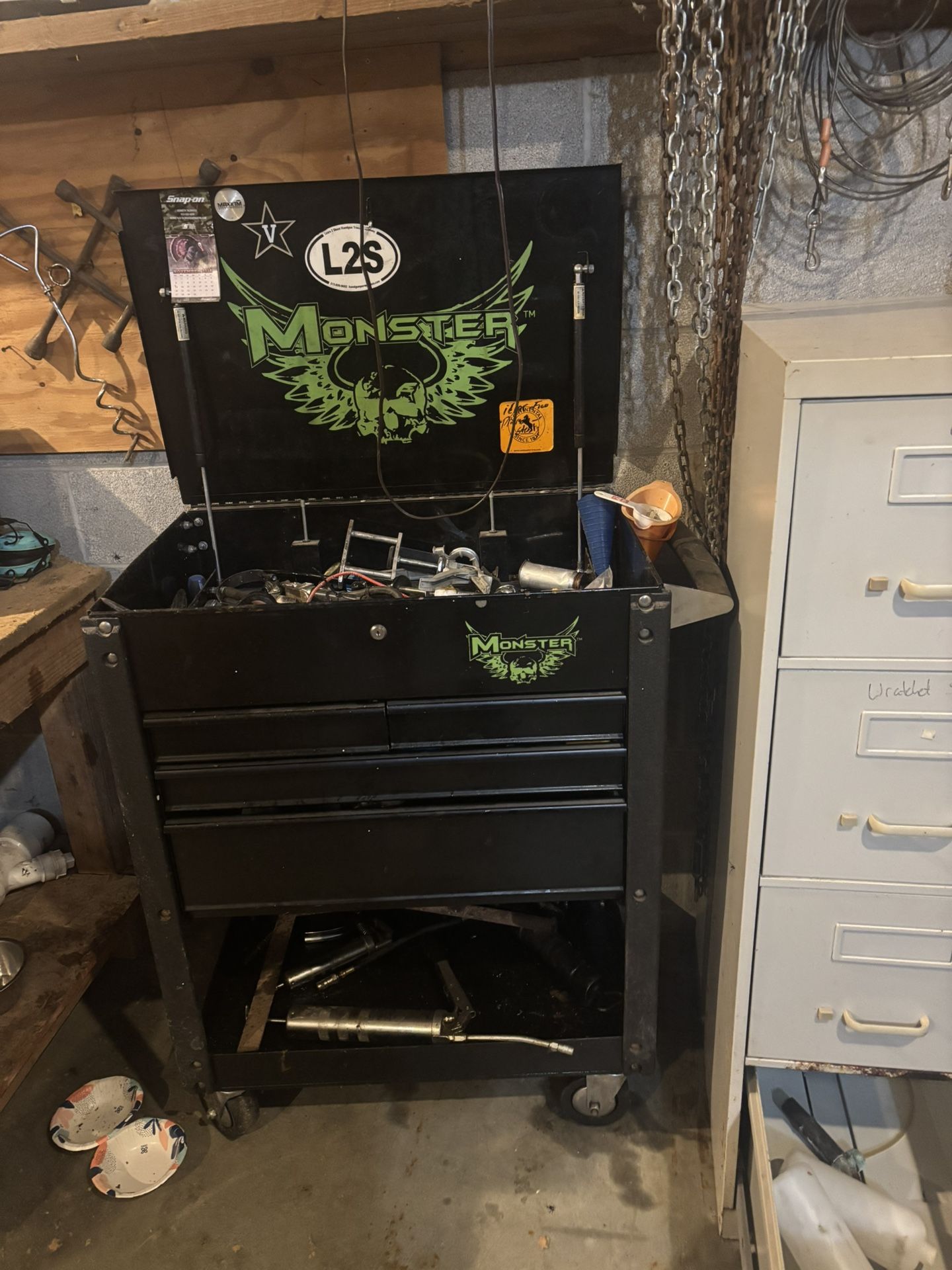Monster 5 Drawer Rolling Tool Box