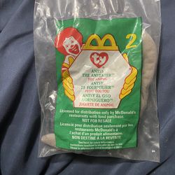 Mcdonald’s Ty Beanie Baby Antsy The Anteater 