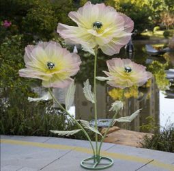 Giant Artificial Flowers for Decoration with Stand,Extra-Large