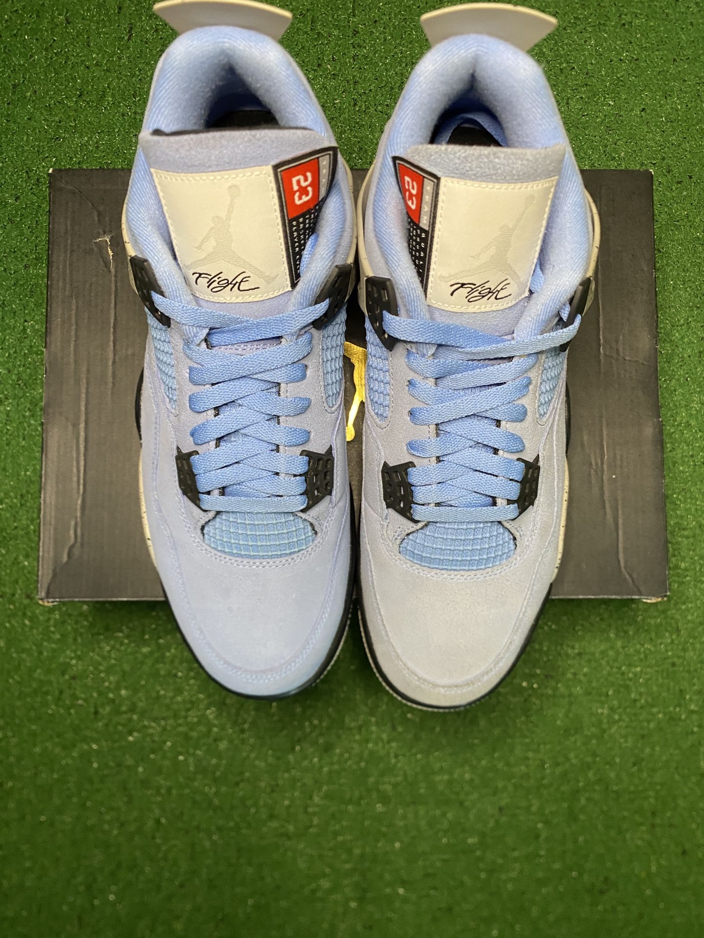 Air Jordan Retro 4 University Blue Size 11 In Great Condition Very Clean With Rep Box.