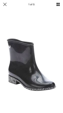 New Melissa Goji Berry Almond Toe Boots fit 5.5-6