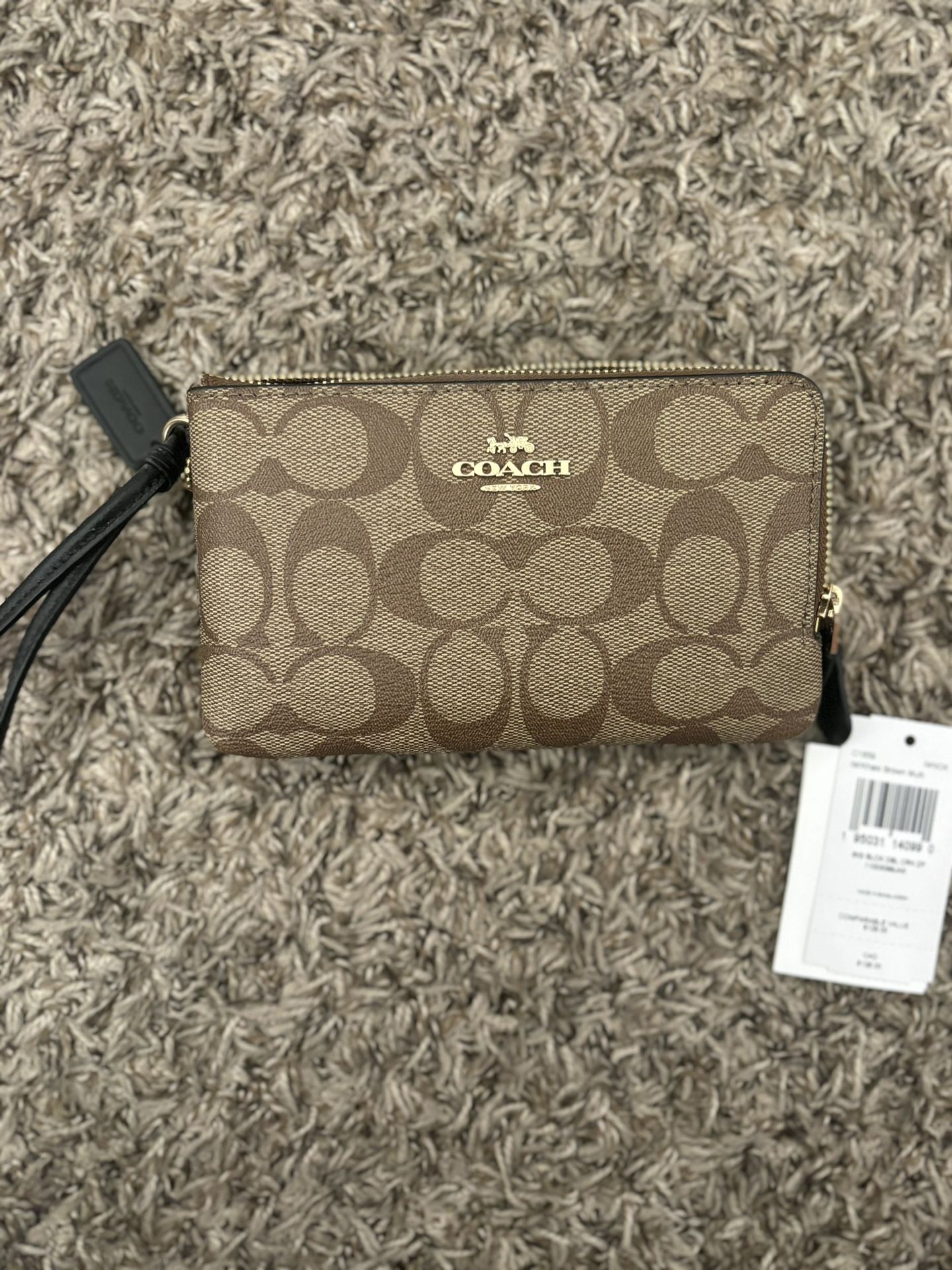 Coach double wallet