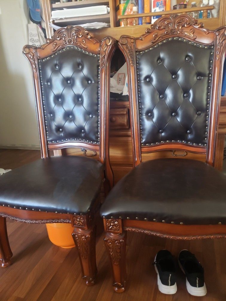 4 Chairs For Sale (Custom Made)