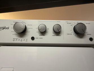 Whirlpool washer dryer stackable/combo