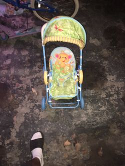 Stroller for toy baby