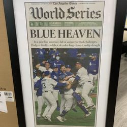 NEW Creative Picture Frames LA Times Dodgers 2020