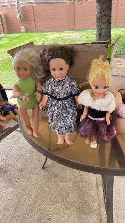 Three Beautiful Dolls To Play.