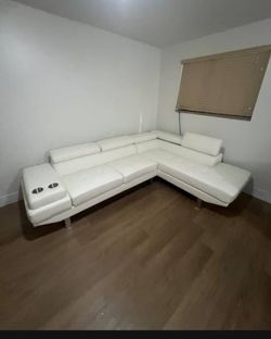 white sectional for sale ask for price