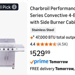 Gas Grill With Propane Tank And Cover 