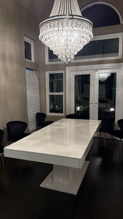 Wayfair White Extendable Dining Table
