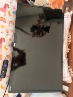 TV with its remote control