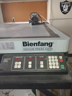 Dry Mount Machine 4468 Vacuum Press W/Rolling Table Extra