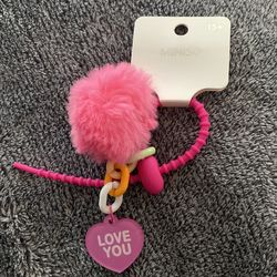 fluffy key chain