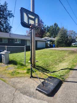 Basketball hoop. Free standing.