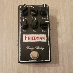 Friedman Dirty Shirley Overdrive Pedal Electric Guitar Pedal Cash Or Trade