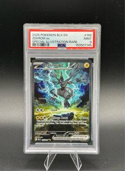 2025 Pokemon BLK EN Special Illustration Rare #166 Zekrom ex PSA 9 MINT