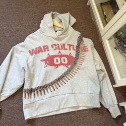 war culture size meduim hoodie 