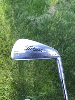 Titleist B-33 Acushnet 5 Iron 