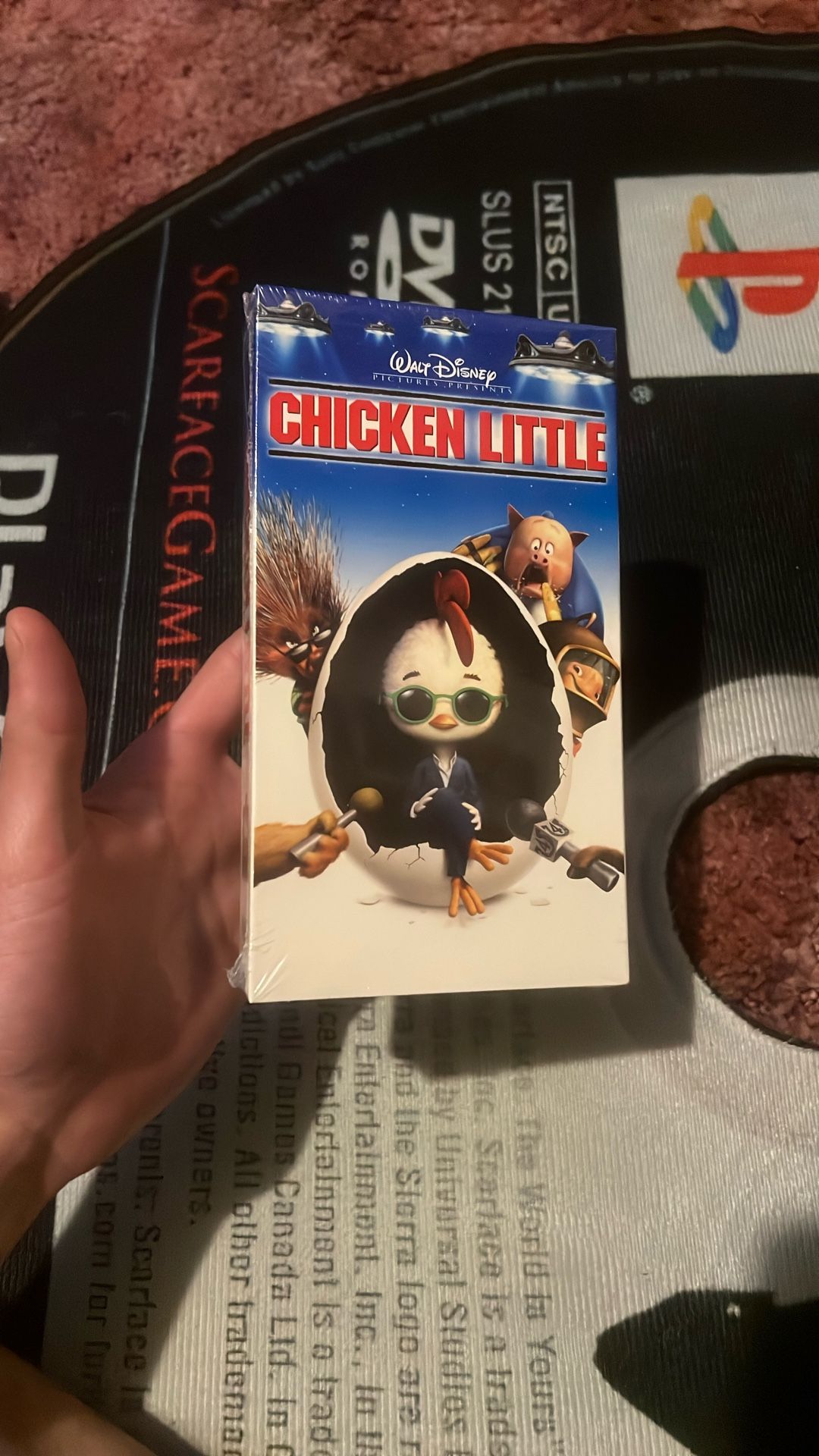 sealed Vhs chicken little