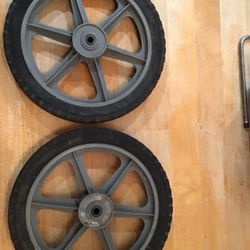 14” Mower Tires In Good Shape