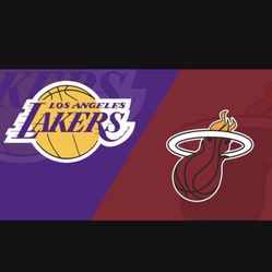 Miami Heat Vs LA Laker