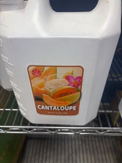 Cantaloupe syrup