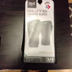 Elite Everlast Boxing Gloves 