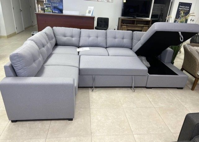 Large XL Sectional Sofa Bed