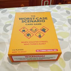 The Worst-Case Scenario Card Game 