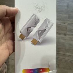 Wireless HDMI Transmitter and Receiver 4K, 2.4G/5G Plug & Play Portable Wireless HDMI Extender Kit for Streaming Video and Audio to Monitor from Lapto